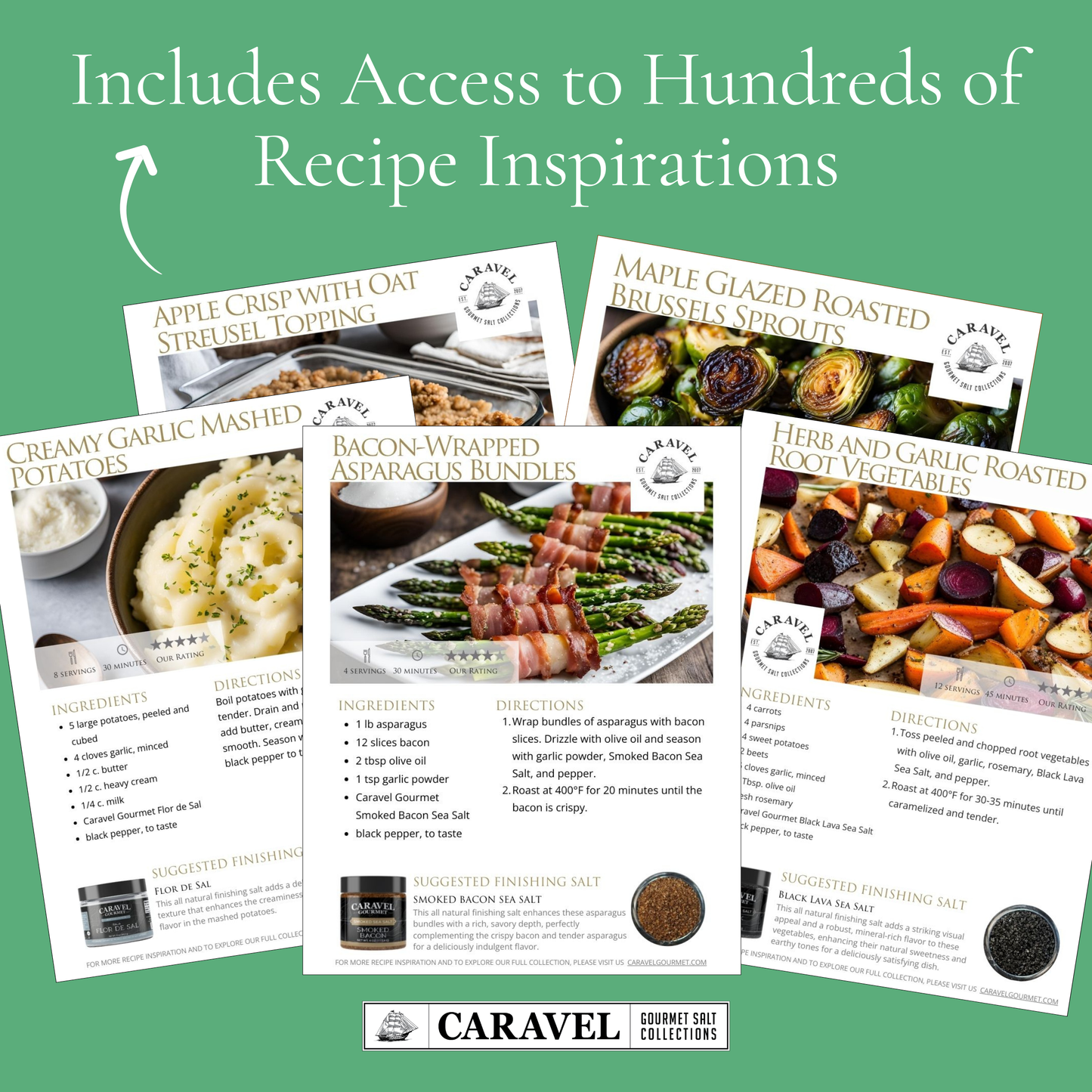 Gourmet Infused Sea Salt Sampler